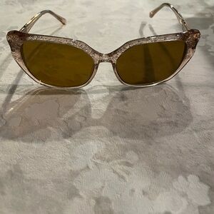 Trina Turk Corsica Sunglasses-Blush Crystal